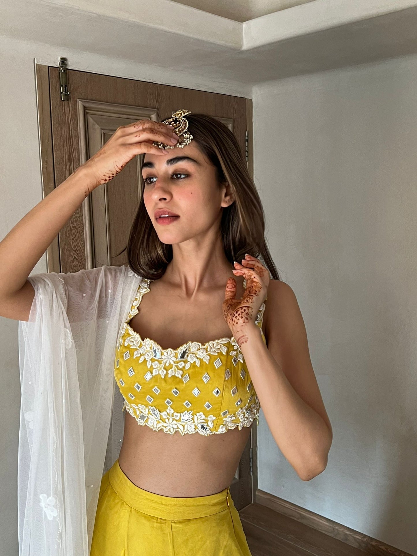 Zahraa in Alia Lehenga Choli