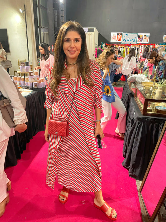 Luna Trench - Slip dress set