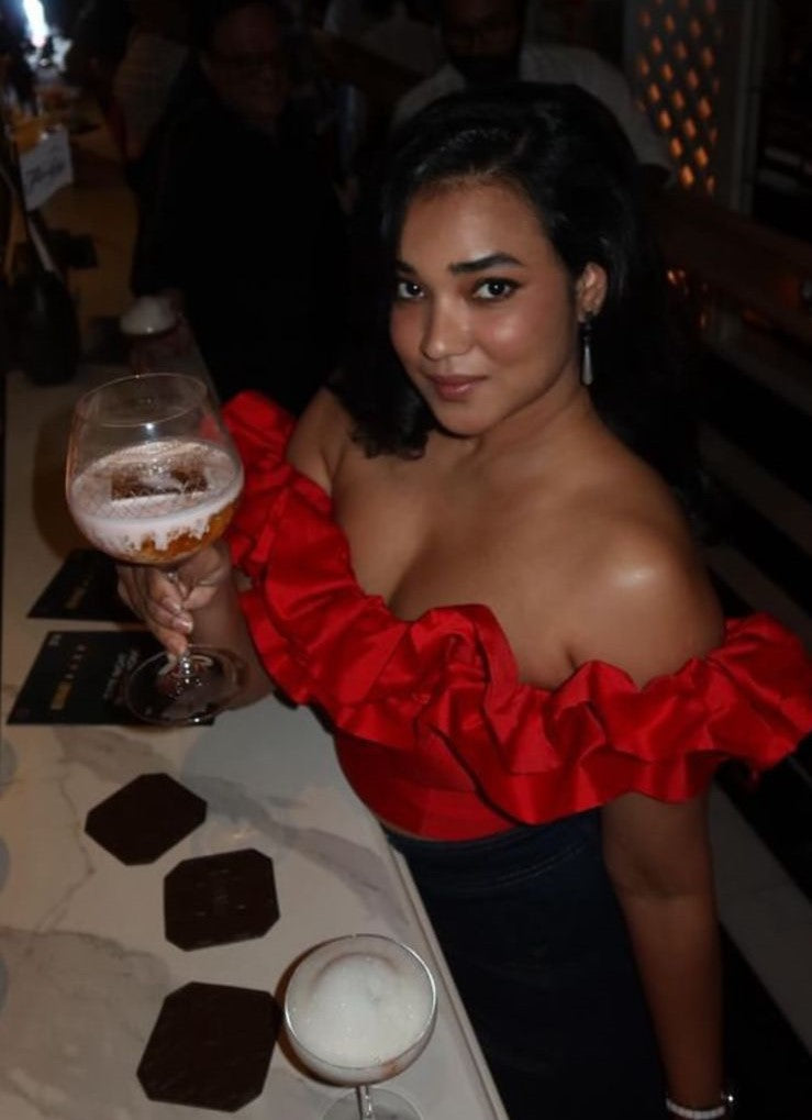 Arlette in Blossom blouse - Red