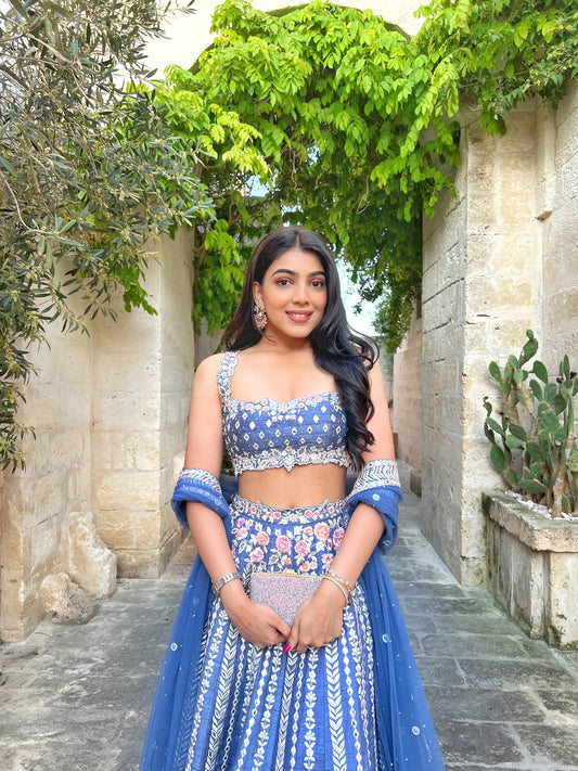 Shimoli Kapasi in our Rue Lehenga