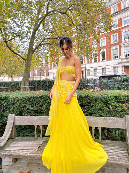 Zahraa Qureshi in our Lilium Lehenga