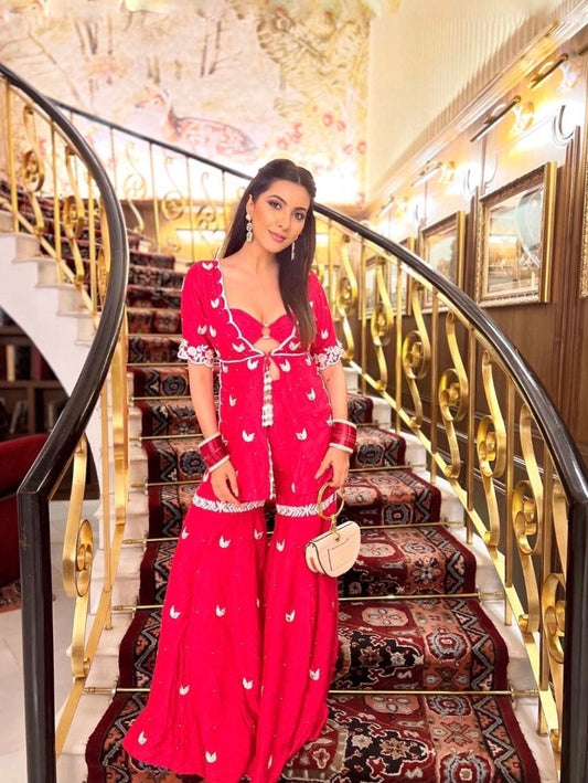 Niki Mehra in our Dhalia Sharara