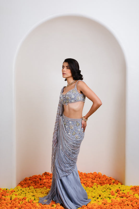 Emily drape saree