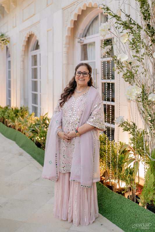 Mirror Kurta sharara
