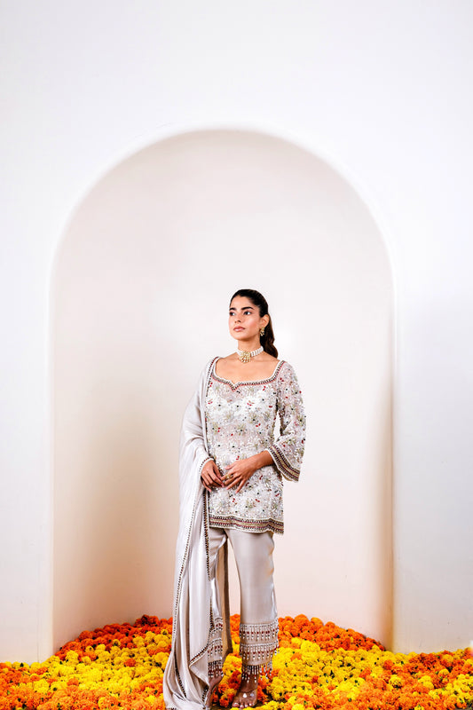 Sofia kurta with tassel pants